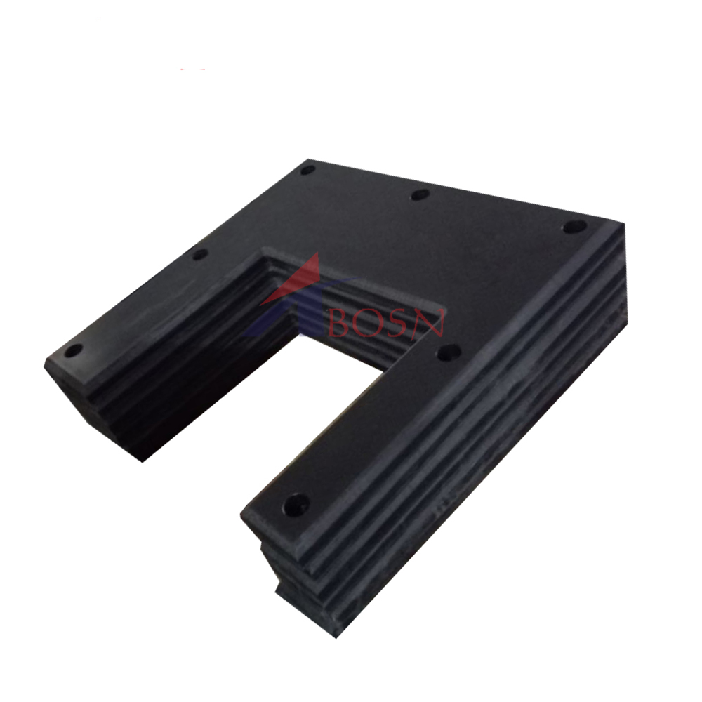 Customized UV and Ozone Resistant UHMW PE PE1000 Facing Pads