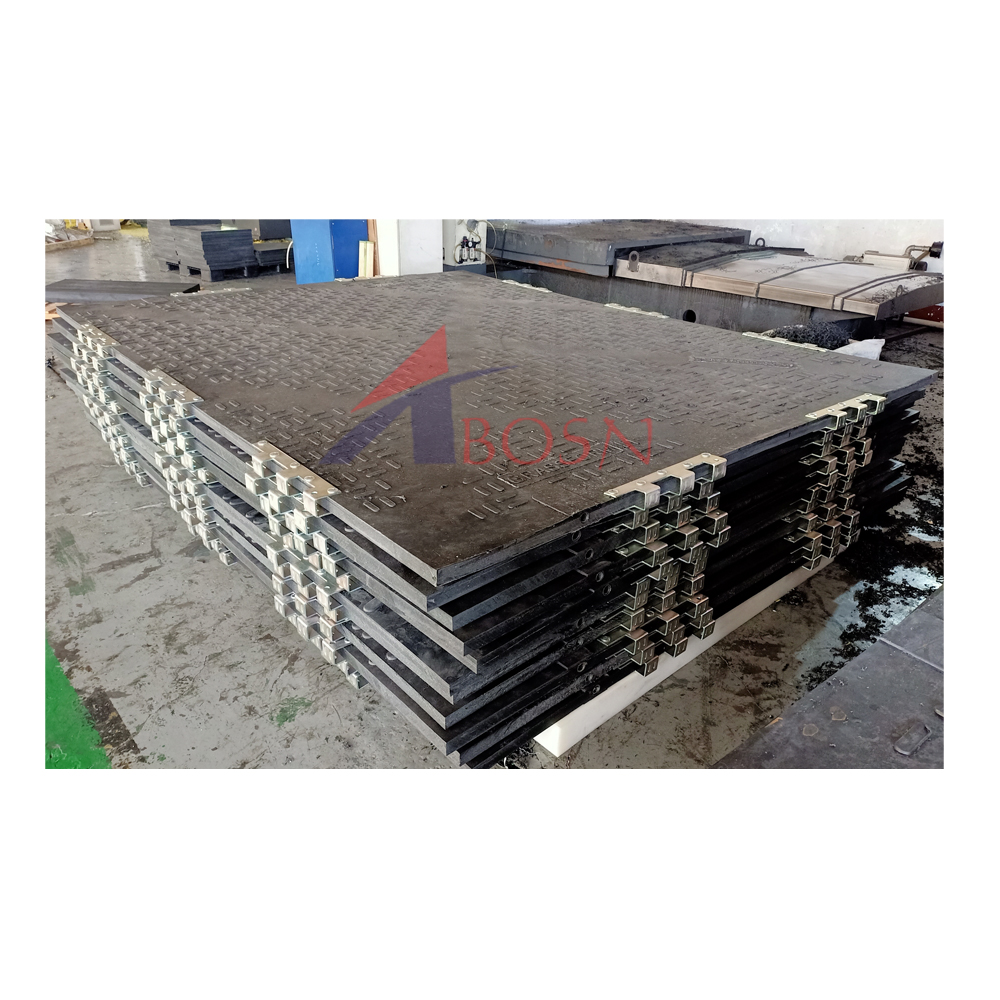 Heavy Duty Pressed Composited Material Mold Rig Mats, Ground Protection Mat